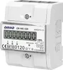 A white digital electricity meter is shown against a white background. Podgląd zdjęcia produktu