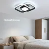 LED plafondlamp, zwart, 32 cm, 42W, met afstandsbediening, Productafbeelding-voorbeeld 5
