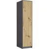Šatníková skriňa 42 cm x 55 cm s dverami FRAMIRE U-42, Náhľad obrázku produktu 1