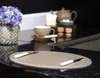FREEFORM DUO - Platzset oval, Taupe/Weiß Produktbild-Vorschau 4
