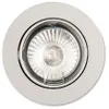 3 Faretti Ad Incasso Swing Metallo Bianco 1 Luce Gu10 Anteprima dell’immagine prodotto 4