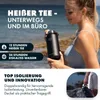 PARATITO Teeflasche mit Sieb 1 Liter, Edelstahl, isoliert, Produktbild-Vorschau 3