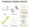 Kerzenherstellungsset, elektrische Wachsschmelze 800 ml, 4 Formen Productafbeelding-voorbeeld