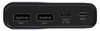 RealPower PB-15000C Navy Blue, 15000 mAh, Schwarz, Blau Produktbild-Vorschau 3