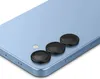 A close-up shot of the back of a light blue smartphone with three camera lenses. Anteprima dell’immagine prodotto