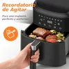 Freidora de aire 6L, pantalla táctil intuitiva con 9 Vista previa de la imagen del producto 3
