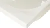 A close-up view of the corner of a white bathtub. Podgląd zdjęcia produktu