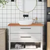 vidaXL Blat umywalki 100x50x1,5 cm lite drewno bukowe Podgląd zdjęcia produktu 2