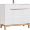 Koupelnová skříňka pod umyvadlo BALI WHITE 100 cm Náhled obrázku produktu 1