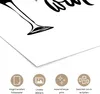 MuchoWow® Poster Wein Zitat "all you need is love and a Produktbild-Vorschau 2