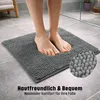 WohnDirect Tapis de bain PARIS Gris 45x45cm Voir les images du produit 2