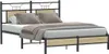 vidaXL Bettgestell ohne Matratze Sonoma-Eiche 137x190 cm Produktbild-Vorschau 1