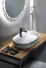 INFINITY OVAL Aufsatzwaschbecken, 60x40cm, weiss Produktbild-Vorschau 3