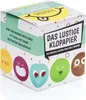 A product box for toilet paper with humorous text and cartoon faces. Produktbild-Vorschau