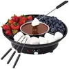 REVENTO® Zahřívač na čokoládu Fondue set Miska Vidličky Náhled obrázku produktu 1