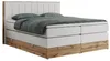 MKS MEBLE King Boxspringbett 180x200 mit Bettkasten Eiche, Produktbild-Vorschau 4