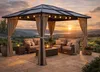 4 Seitenteile für Hardtop Pavillon 3x3,6m Seitenwandset Produktbild-Vorschau 2