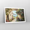 Poster - Poster ohne Rahmen - Haus Santorini Blumen - Produktbild-Vorschau 7
