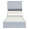 Flieks Jugendbett 90x200cm mit Led und Steckdose, Holzbett Produktbild-Vorschau 9