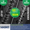MASKO® Elektro Vertikutierer 2in1 Rasenlüfter 1800W, 40cm Produktbild-Vorschau 4