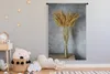MuchoWow® Wandteppich Wandbehang Getrocknete Blumen - Vase Produktbild-Vorschau 4