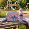 Set Trinkflasche & Brotdose Disney Stitch, Flieder Blumen Produktbild-Vorschau 8