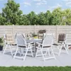 vidaXL Niedriglehner-Auflagen 6 Stk. Taupe Oxford-Gewebe Produktbild-Vorschau 2