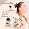8D Nackenmassagegerät, 2 Modi Shiatsu-Rückenmassagegerät Produktbild-Vorschau 4