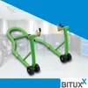 Bituxx Motorrad Montageständer Hinten Grün MS-15730 Produktbild-Vorschau 2