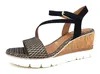 Tamaris Sandalette Schwarz Combi Textil Größe: 37 Normal Produktbild-Vorschau 16
