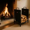 Esschert Design FF575, Brennholz-Kamin, Schwarz, 442 mm, Produktbild-Vorschau 4
