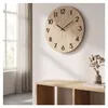 SensaHome Wandklok Florence – Moderne ronde klok met Productafbeelding-voorbeeld 3