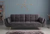riess-ambiente Schlafsofa BOUTIQUE 215cm dunkelgrau gold Produktbild-Vorschau 5