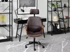 A modern office chair in a home office setting. Produktbild-Vorschau