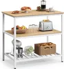 VASAGLE Küchenregal mit 3-stufiges Gewürzregal, 60 x 100 x Produktbild-Vorschau 8