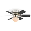 Ventilatore da soffitto Ugo 76 cm Bianco / Grafite con luce Anteprima dell’immagine prodotto 8
