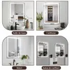 Miroir de salle de bain LED ZMH, dimmable, avec éclairage, Voir les images du produit 6