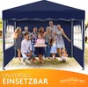 Kronenburg Faltpavillon 3x3m - Wasserfest, UV-Schutz 50+, 4 Produktbild-Vorschau 7