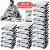 10er Set Notfall-Rettungsdecke 130x210 cm – Produktbild-Vorschau 1