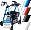 Leichter Indoor Rollator IR10+ Rot - Wohnungsrollator Produktbild-Vorschau 1