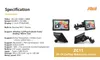 5 Zoll Motorrad GPS Navigation,Kabelloser CarPlay Produktbild-Vorschau 5