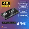 Switch Hdmi 4K 60Hz 2X1 Hdmi 2.0 4X Usb 3.0 Hdcp 2.2 Kvm Náhľad obrázku produktu 10