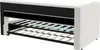 A bed frame with a pull-out trundle bed is shown from a side angle against a white background. Náhled obrázku produktu