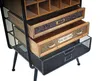 Portabottiglie HWC-C91, mobile bar portabottiglie per 10 Anteprima dell’immagine prodotto 3
