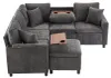Gerades 4-Sitzer Corduroy Sofa mit Stauraum  unter den Produktbild-Vorschau 17
