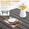 MEXO Gartenmöbel-sets Terrassenmöbel Set, Rattan Eckbänke Produktbild-Vorschau 8