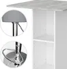 Stojací barový stůl se židlemi Vicco Rodeo Beton 70 x 70 cm Náhled obrázku produktu 6