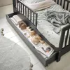 Petite Amélie Kinderbett Plume - 70x140 cm - Schwarz - mit Produktbild-Vorschau 8