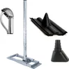 PremiumX DELUXE X90-48 Dachsparrenhalter 90cm Mast Kappe Produktbild-Vorschau 1
