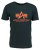 Alpha Industries Herren T-Shirts Grün 100501-353 Grösse XL Produktbild-Vorschau 3